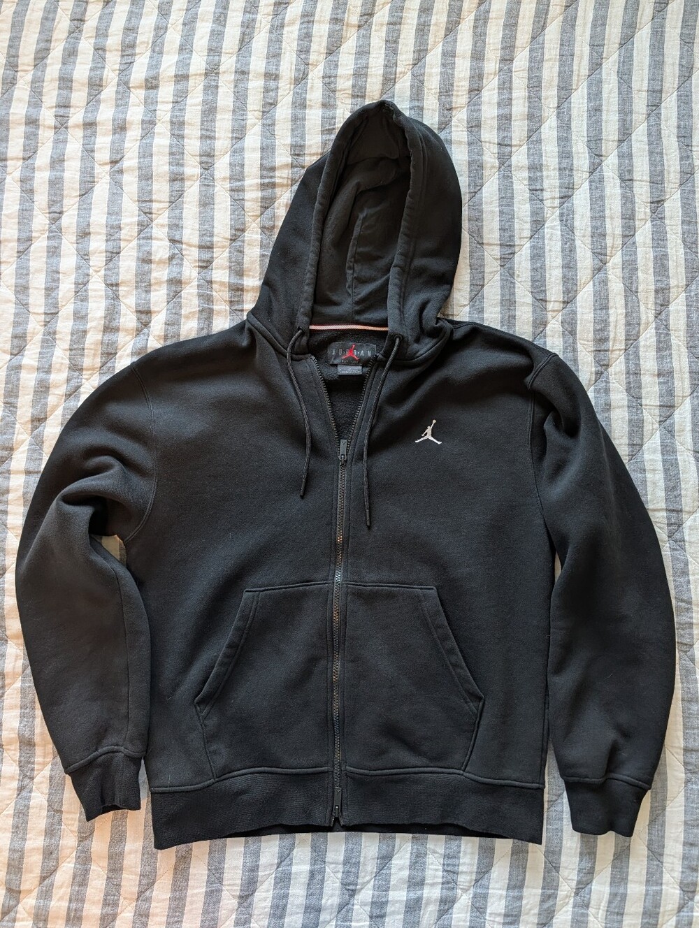 Jordan Brooklyn Fleece Full Zip Hoodie EUC